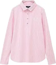 [Callaway] C25133200 Women's Long Sleeve Polo Shirt (Sweat Absorbent, Quick Drying, UV Protection), Golf,