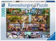 Wild Kingdom Jigsaw Puzzle, 2000 Piece