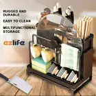 Kitchen Organiser Knife Holder Cutlery Sink Block Stand Chopsticks Storages Rack