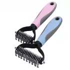 Dog Brush Pet Cat Grooming Comb Undercoat Rake Dematting Deshedding Trimmer Gift
