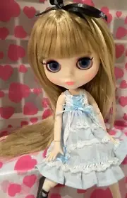 Blythe Doll - Alice in Wonderland ღ¸¸.•*´¯`ღ 1 set of Custom Eye chips