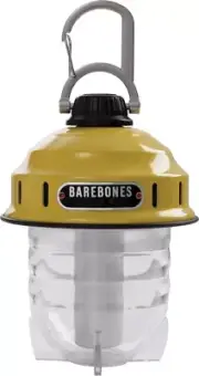 Barebones Living Beacon Hanging Lantern Stamped Steel Plastic Rubber Construcion