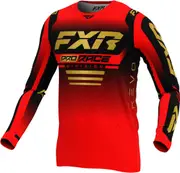 FXR Revo 2024 Motocross Jersey, black-red, Size 2XL for Men Black Red