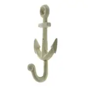 Homart Anchor Wall Hook, White