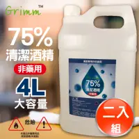 在飛比找momo購物網優惠-【格琳生活館】75%潔用酒精居家消毒液/異丙醇/物品清潔用(