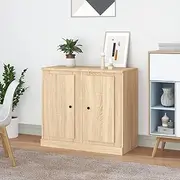 Sonoma Oak Sideboards - Ample Storage, Living Room Furniture Set, Kitchen Cabinets, Dining Room Sideboard, Shelves and Modern Cabinet for Extra Storage