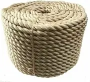 5m Natural Fibre Hemp Sisal Rope 32mm Manila Jute Heavy Duty Garden