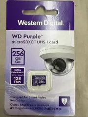 256 GB Western Digital WD purple microSDXC UHS-I Card Ultra Endurance