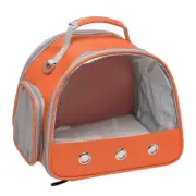 Pet Carrier Handbag Bag for Small Bird Hamster Travel Bag with Mesh Window