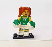 LEGO Pom Pom Green Cheerleader Collectible Minifigure 2017 Toys R Us Bricktober