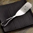 Rectangle Head Steak Spatula Silver Barbecue Shovel Cake Spatula Fried Fish