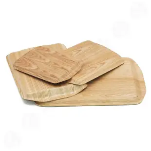 【菊川本味】自然風木盤-長方把手-大(木質盤 木長方盤 木質托盤 套餐盤 木餐盤 零食盤 點心盤)