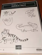 Stampin' Up! JUNGLE PALS (5)Stamps Set - New Set