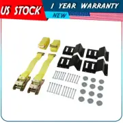 Wheel Chock & Tie-Down Strap Kit 1500 Lb Weight