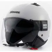BET Monochrome White Jet Helmet