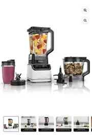 Ninja Grand Kitchen System 1200 Watts, Blender, 4 Preset Auto-iQ Programs NEW