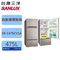 在飛比找蝦皮購物優惠-【SANLUX 台灣三洋】475公升  直流變頻  電冰箱 