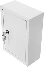 SHOWERORO Versatile Wall-mounted Milk Crate Outdoor Lockable Box Mail Storage Decorative Home Pc