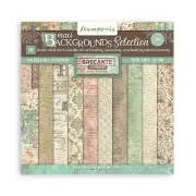 Stamperia - Brocante Antiques Background - 12x12 Paper Pad 10 Sheets SBBL151