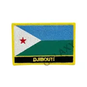 Djibouti Patch / Djibouti Flag / Iron On