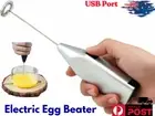 Electric Egg Beater Mini Milk Frother Foamer Whisk Mixer Kitchen Tool AU