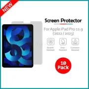10-Pack LCD Ultra Clear Screen Shield Protector for Apple iPad Pro 12.9 (2023)