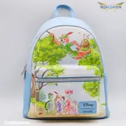Loungefly Disney Robin Hood Flying Mini Backpack New