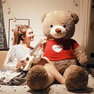 泰迪熊貓公仔抱抱熊女孩毛絨玩具布娃娃可愛大號超大熊生日禮物