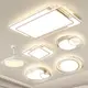 客廳燈2022新款超亮LED大燈簡約現代燈具大全家用房間臥室吸頂燈
