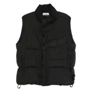 [Stone Island] Stone Island Quilted Panelled Vest L BLACK