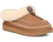 UGG ALPINE TASMAN SUEDE SHEEPSKIN CHESTNUT WOMEN'S SLIPPERS SIZE US 6 NEW