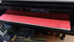 律揚樂器 88鍵 鋼琴 防塵布 鋼琴布 電鋼琴布 鍵盤布 紅色 粉紅色