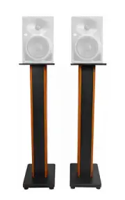 Rockville 36” Studio Monitor Speaker Stands For Neumann KH 80 DSP