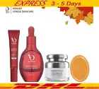 Set Vorda Perfect Serum Cream Reduce Freckles Whitening Lifting & White Ricch