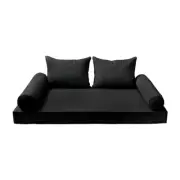 *COVER ONLY*-Style 4 Daybed Mattress Bolster Pillow Same Pipe Twin-XL-AD109