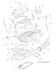 Polaris PIPE-INTAKE, Genuine OEM Part 3090137, Qty 1
