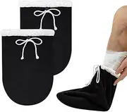 1 Pcs Leg Cast Cover Below The Knee Cast Cover Sock for Women Men, Warm Leg Cast Sleeve with Adjustable Drawstring