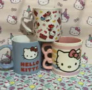Hello Kitty Ceramic Mug Sanrio Valentines Day holiday gift set balloon hearts