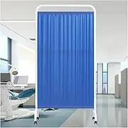 Folding Privacy Screen,partition Wall Panels Temporary Fence,Room Seperating Divider,Movable Standing Door Partition for Ward Lobby Office Beauty Salon(Color 5,2-Panel)