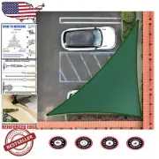 8' x 9' x 12' Triangle Shade Sail - 200GSM Heavy Duty with