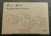 KASA SMART Wi-Fi PLUG MINI 4-PACK Alexa Google Outlet Model HS 103P4 NEW TP LINK