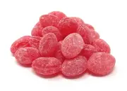 Olde Time Wild Cherry Sanded Hard Candy, 4 lbs. ~ YANKEETRADERS® ~ FREE SHIPPING