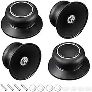 Patelai 4 Pieces Pot Lid Knob Pan Lid Holding Handle Universal Kitchen Cookware Replacement Pot Cover Knob