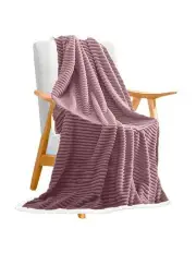 [SOGA] Thick Throw Blanket in Purple