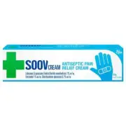 SOOV Antiseptic Pain Relief Cream 50g Soothes & Helps Prevent Infections Ego