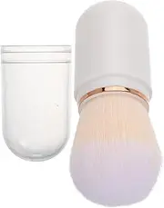 KAILIKETIY Retractable Makeup Brush Mini Portable Blush Brush for Travel with Skin Friendly Bristles for Foundation Makeup Applications Compact Design for Go Use