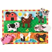 Melissa & Doug Chunky Puzzle Farm 7 Piece