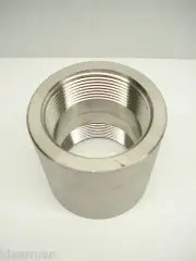 W208B16 3M A/SA182E316/F316L 2-1/2″ 316 Stainless Steel Coupling