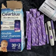 READ Clearblue Advanced Digital Ovulation Kit Pregnancy Tests Ex 2027 INCOMPLETE