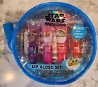 Star Wars The Mandalorion 4 Lip Gloss Gift Set With Nail Sticker Sheet NEW